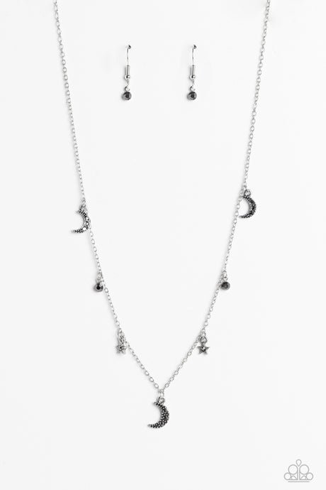 Lunar Lagoon - Silver Necklace