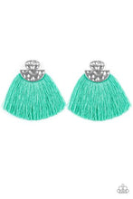 Load image into Gallery viewer, Make Some PLUME  - Blue Post Earrings (more colors)