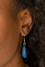 Load image into Gallery viewer, Travel Log - Blue Necklace &amp; Earrings (more colors)