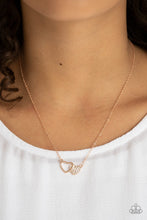Load image into Gallery viewer, Charming Couple - Rose Gold Necklace