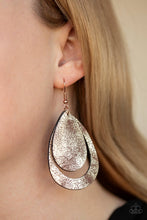 Cargar imagen en el visor de la galería, Fiery Firework - Copper Earrings