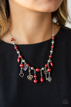 Cargar imagen en el visor de la galería, Renaissance Romance - Red Necklce